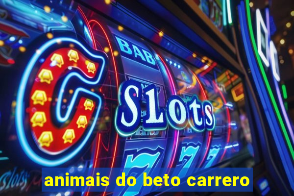 animais do beto carrero